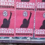 “Carolina Serrano presidenta”, los afiches que le recuerdan a Bullrich su presunto pasado en Montoneros