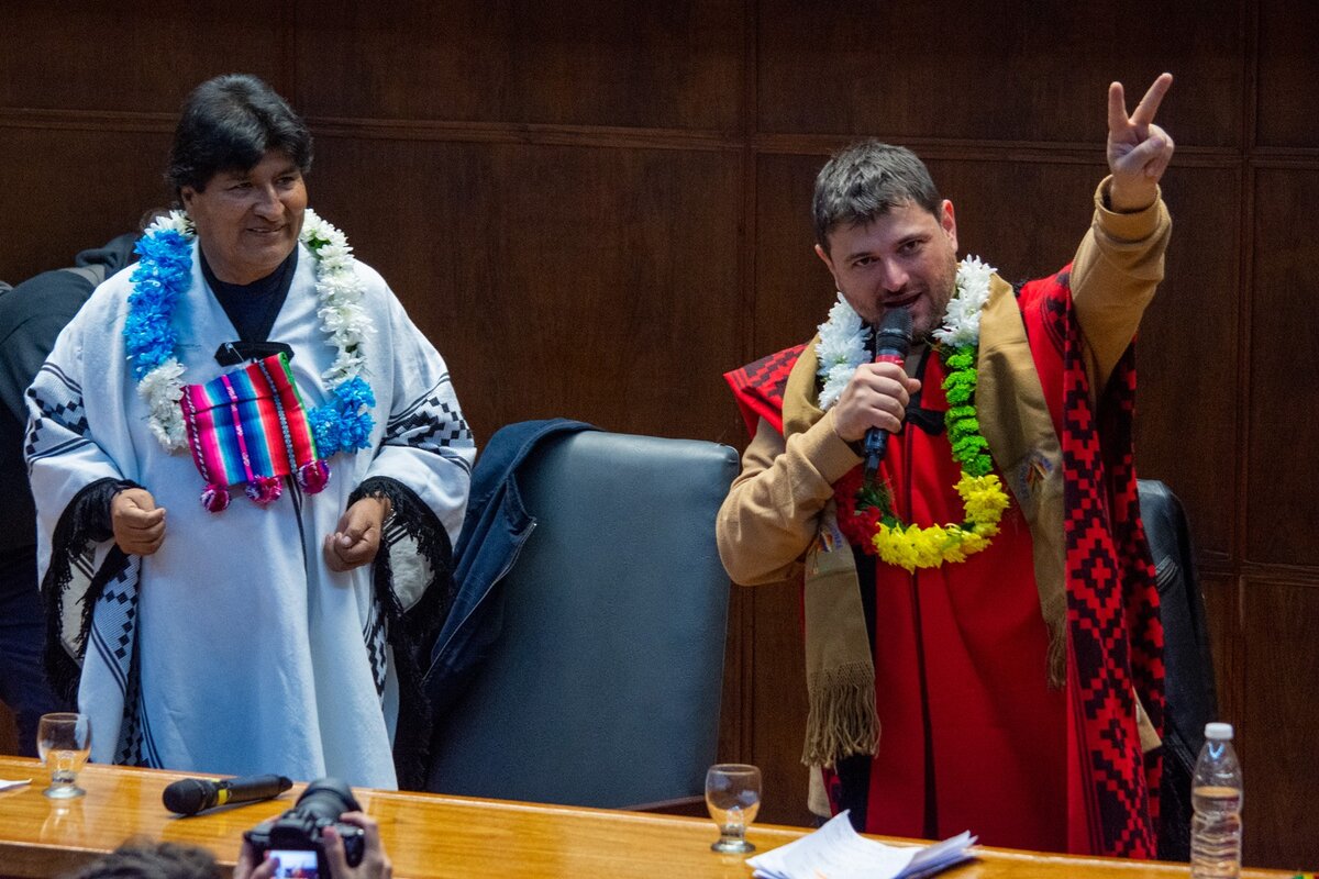 En este momento estás viendo Grabois: «Lo que queremos hacer no es muy distinto de lo que hizo Evo en Bolivia»