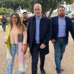 Horacio Rodríguez Larreta en Tartagal con los candidatos salteños