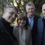 Foto de unidad: Larreta, Bullrich y Mauricio juntos