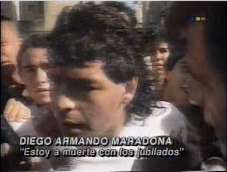 En este momento estás viendo Día del Jubilado: la frase de Diego Maradona que quedó para el recuerdo
