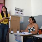 Emilia Orozco: «La alegría de la gente se siente en esta jornada crucial»